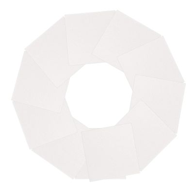 Beavorty Drying Sheets Food Desiccant 100Pcs Square Food-Grade Plant Fiber Moisture Absorber for Biscuit Containers and Food Storage