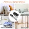 Anneome Household Cleaning Brush with Soft Nylon Bristles Shoe Washing Brush for Removing Stubborn Dirt Suitable for Shoes and Bathtubs view 3