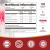 (2 Packs) 1000mg Liposomal CoQ10 Ubiquinol with Omega-3 120 Softgels, Advanced Coenzyme Q10 High Strength & Absorption, Naturally Fermented CoQ10 Supplement for Antioxidant, Heart & Energy Support view 3