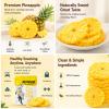 MAFUSE Natural Dried Pineapple Rings Premium Tropical Fruit Snack. Sweet & Crispy Tropical Fruit Chips. Soft, Chewy, and Healthy Office Snack (106g). view 3