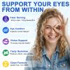 Lutein Gummies with Zeaxanthin, Eye Health Supplement with 40mg Lutein & 8mg Zeaxanthin, Enriched with Vitamins A C E, Daily Vision Support Chewable Gummies, Berry Flavor, 60 Count view 2