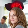 56 Lamp Beads Red Light Therapy Hat Hair Growth 450nm/660nm/850nm Hair Growth Cap, 4 Modes, For Thinning Bald Spots, Women And Men view 2