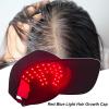 56 Lamp Beads Red Light Therapy Hat Hair Growth 450nm/660nm/850nm Hair Growth Cap, 4 Modes, For Thinning Bald Spots, Women And Men view 3