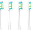 4 Pcs/Pack Electric Toothbrush Rreplacement Heads,Compatible for Oclean All Models X Pro Elite, X, X Pro,Flow,F1,Air 2.with Hygienic Caps(4 Pcs White) view 1
