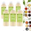 All Variety of Delicious Taste of Saucce Bottle 1l - Suitable For Vegan - Make Your Dish With Variety of Saucce (6 x Bottles, Salad Cream 1l)