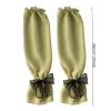 1 Pair Arm Sleeves for Women Knot Loose Summer Arm Sleeves for Commuting Street Purple view 2