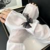 1 Pair Arm Sleeves for Women Knot Loose Summer Arm Sleeves for Commuting Street Purple view 4
