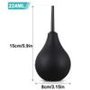 Anal Douche for Men and Women - 224ml Enema Bulb Reusable Colon Cleansing Douche for Gentle Cleansing, Constipation Relief view 2