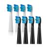 4 Pcs/Pack Electric Toothbrush Replacement Heads,Compatible for Seago Bristle Brush Refill Tooth Clean(4 Pcs Black) view 3