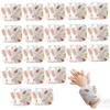 20 Pairs Oversleeves for Baby, Disposable Waterproof Oilproof Kids Arm Sleeves, Breathable Cartoon Pattern Arm Sleeves with Elastic, Baby Essentials Kids view 1
