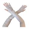 bayicie Floral Lace Arm Sleeves Summer Arm Sleeves UV Fingerless for Women Driving Commuting Grey