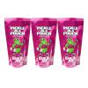 American Pickles In Pouch Jumbo Pickles 3 Bags - Variety of Tangy Flavours - Ultra Low Calorie Snack - Ready to Eat (3*PICKLE IN-A POUCH GARLIC 306g)