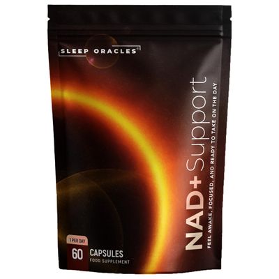 Sleep Oracles NAD+ Nicotinamide Riboside Chloride with Trans Resveratrol | NAD Supplements for Daily Energy, Cellular Health & Healthy Ageing Support | NR Capsule for Tiredness & Fatigue | 60 Capsules