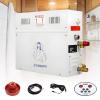 Automatic Drain Steam Shower Generator Stainless Steel Tank, Digital Temp Control 77131, Built-in Safety Protections for Small Bathroom or Closet Installation 4.5kw-110v view 1