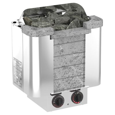 Electric Sauna Heater,Stainless Steel Dry Steam Stove with Internal Controller for Home and Spa Bathroom
