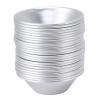Aramox Aluminum Egg Tart, Food Grade Tartlet Tins for Even Baking and Easy Demolding, 25 Pcs, 7.2x4x2cm for Home Bakers view 3