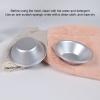 Aramox Aluminum Egg Tart, Food Grade Tartlet Tins for Even Baking and Easy Demolding, 25 Pcs, 7.2x4x2cm for Home Bakers view 4