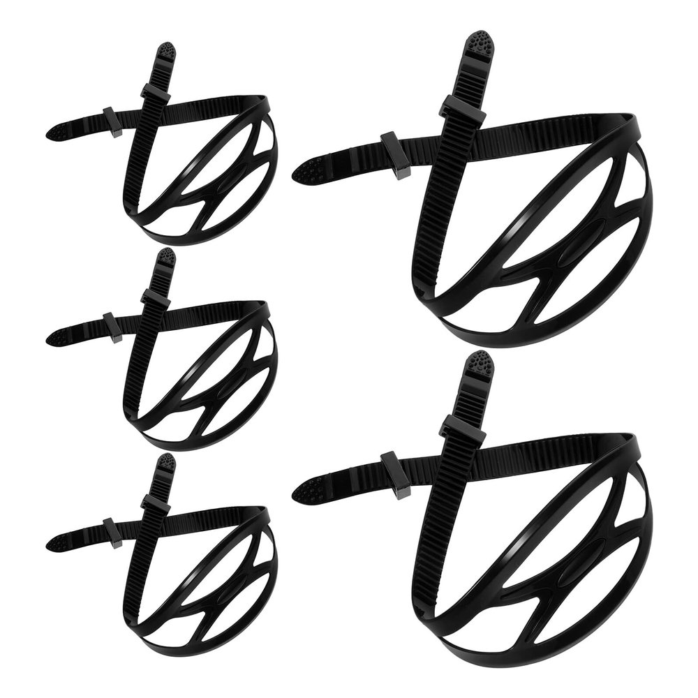 DECORNIJIA 5pcs Silicone Scuba Diving Mask Strap Covers with Adjustable Buckles for Comfortable Fit and Sturdy Support, for Snorkeling and Diving Goggles Headbands