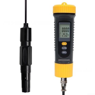 Zoegneer Intelligent Digital Dissolved Oxygen Meter for Water Quality Monitoring in Aquaculture and Sewage Treatment with Large LCD Display Portable Design 0 to 20 mg/L Range Blac