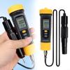 Zoegneer Intelligent Digital Dissolved Oxygen Meter for Water Quality Monitoring in Aquaculture and Sewage Treatment with Large LCD Display Portable Design 0 to 20 mg/L Range Blac view 3