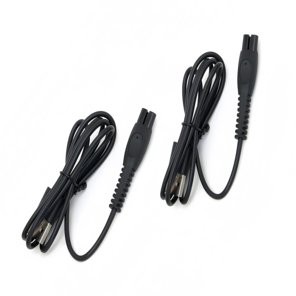 For for Sonicare Cordless Power Flosser 3000, USB Replacement Cord, 2 Pack
