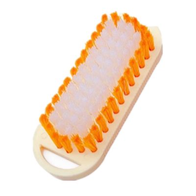 Serenophile Multifunctional Cleaning Brush Thick Oval Plastic Bristle Scrubber for Shoes Laundry Cups and Crevices Sturdy Hard Bristles 14.5cm