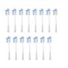 15pcs Brush Head Compatible for LaiFen LFTB01-P-A-S Sonic Electric Toothbrush Vacuum Packaging(Transparent-Blue) view 1