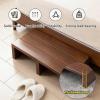 Hggdsac Wooden Steps Indoor, Solid Wood Mobility Footstool for High Beds, Ready Made Garden Steps, Half Step Non Slip Mobility aid, decking Step for Outside, Bathroom, Kitchen, Bed view 2