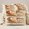 Italian Almond Cookies Mini Packs 8g Individually Wrapped, Bite Size Biscuit Snacks, Crunchy Almond Flavour Biscuits, Perfect for Tea, Coffee & Sharing - flc (100 x Cookies) view 2