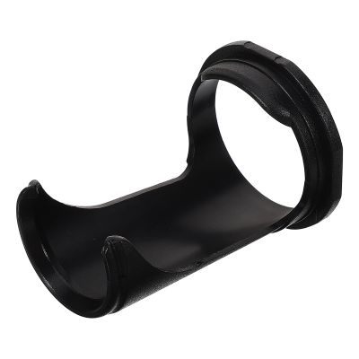 Amosfun Black Plastic Razor Holder and Shave Brush Stand with Stable Base Design to Extend Shaving Brush Life for Men, for Home and Salon Use
