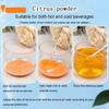 Citrus Powder, 400g, Tangy & Sweet Fruit Flavor, Instant Granule Mix, Hot & Cold Brew Compatible, Perfect For Camping, Parties & Family Gatherings view 4