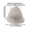 Dianzan Sauna Cap for Women and Men, Russian Banya Bath Spa Sauna Cap Quickly Drying Towel Hat Shower Cap for Hair Turban Sauna, Spa view 2