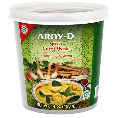 AROY-D Green Curry Paste (No Shrimp)-1KG