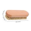 SWETRACE 2pcs Shoe Polish Brushes with Wooden Handles and Soft Bristles for Leather Care, Comfortable Design, Non-scratch Surface, for Home Shoe Cleaning and Maintenance view 2