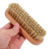 SWETRACE 2pcs Shoe Polish Brushes with Wooden Handles and Soft Bristles for Leather Care, Comfortable Design, Non-scratch Surface, for Home Shoe Cleaning and Maintenance view 4