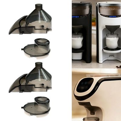 2pcs Milk Dispenser Funnel Replacement for Baby Brezza Mixer, PP Material Easy Install Cleaning Accessory