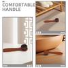 2pcs Shoe Polish Applicator Brush with Wood Handle and Soft Bristles view 3
