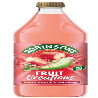 Robinsons Fruit By Any Flavor & Soft Drinks 2026 (Robinsons Fruit Creations Apple & Rhubarb Squash 1L)