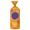 Golden Caramel Jumbo Rice Cake Crisps, High in Fibre, 50Kcal per Snack, Popped Never Fried, 159g Pack Of 5 view 2