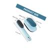 Artibetter Shoe Cleaning Brush and Lightweight Abs Handle for Soft Nylon Bristles 2pcs Laundry Brush Set with Home and Bathroom Use for Shoes and Clothing view 2