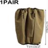1pair Waterproof Arm Sleeves Covers Anti-Dirty Oversleeves with Elastic Cuffs Garden Sleeves Protector for Arm Oilproof Sleeves for Arms Nice Processing view 4