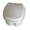 COOPHYA 2pcs Denture Case with Strainer and Hinge Portable Plastic Denture Storage Box Easy to Carry for Wedding and Photo Taking Random Color view 4