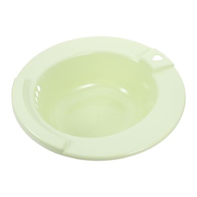GRADENEVE Portable Deeper for Bath Seat Toilet Sitz Care Postpartum, Made of Sturdy Pp with Wide Bowl, Space-saving - and Elderly Use for Home Bathrooms