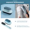 ADOCARN 2pcs Multipurpose Scrub Brush for Shoes and Clothing with Soft Nylon Bristles and Easy to Grip Abs Handle, for Travel and Household Cleaning Tasks view 3