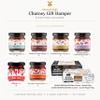 Chutneys Gift Set Bundle With x6 Mini Chutney Selection and Crackers Gift - Including Chili Jam, Caramelised Onion, Potting Shed Pickle and More - Chutney and Crackers Gift Set Savoury Hampers view 2