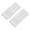 8 Pieces Portable 3-Hook Bra Extenders Brassiere Extension Straps view 3
