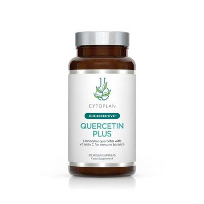 Cytoplan Quercetin Plus Capsules 60 Optimal Absorption British Developed Scientifically Formulated High Bioavailability