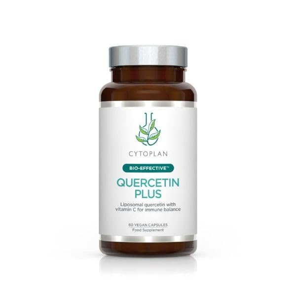 Cytoplan Quercetin Plus Capsules 60 Optimal Absorption British Developed Scientifically Formulated High Bioavailability
