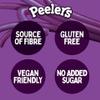 Peelers Blackcurrant Fruit Strips, Made with Real Fruit, Gluten Free, Vegan, 5x10g,Pack Of 2 view 2