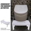 Non Slip Toilet Step Stool Pp Squatting Stool for Toilets view 3